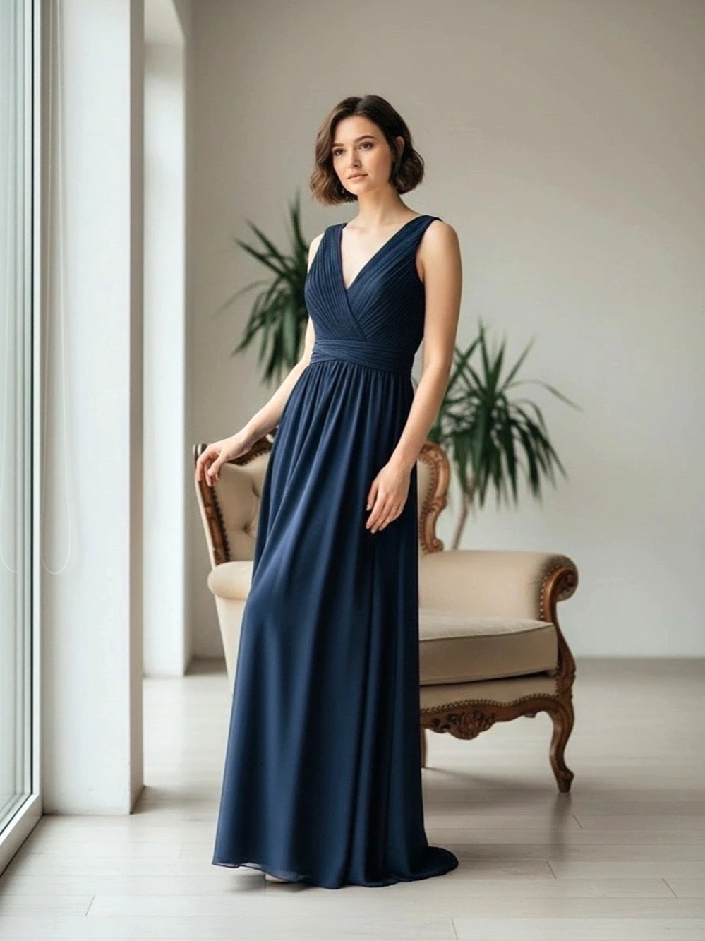 Love X Design J/M Dress Maxi Dress in Blue Size Large NWT